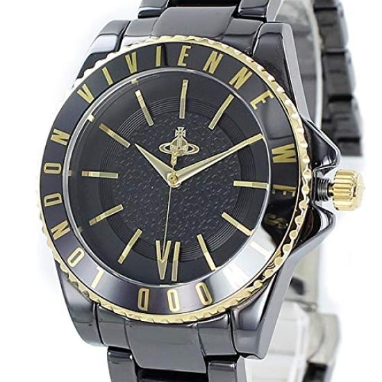 Vivienne Westwood Time Machine Pair 40mm and Black and Used Watches, 29mm, White, Ceramic, VV048GDBKVV088RSWH,