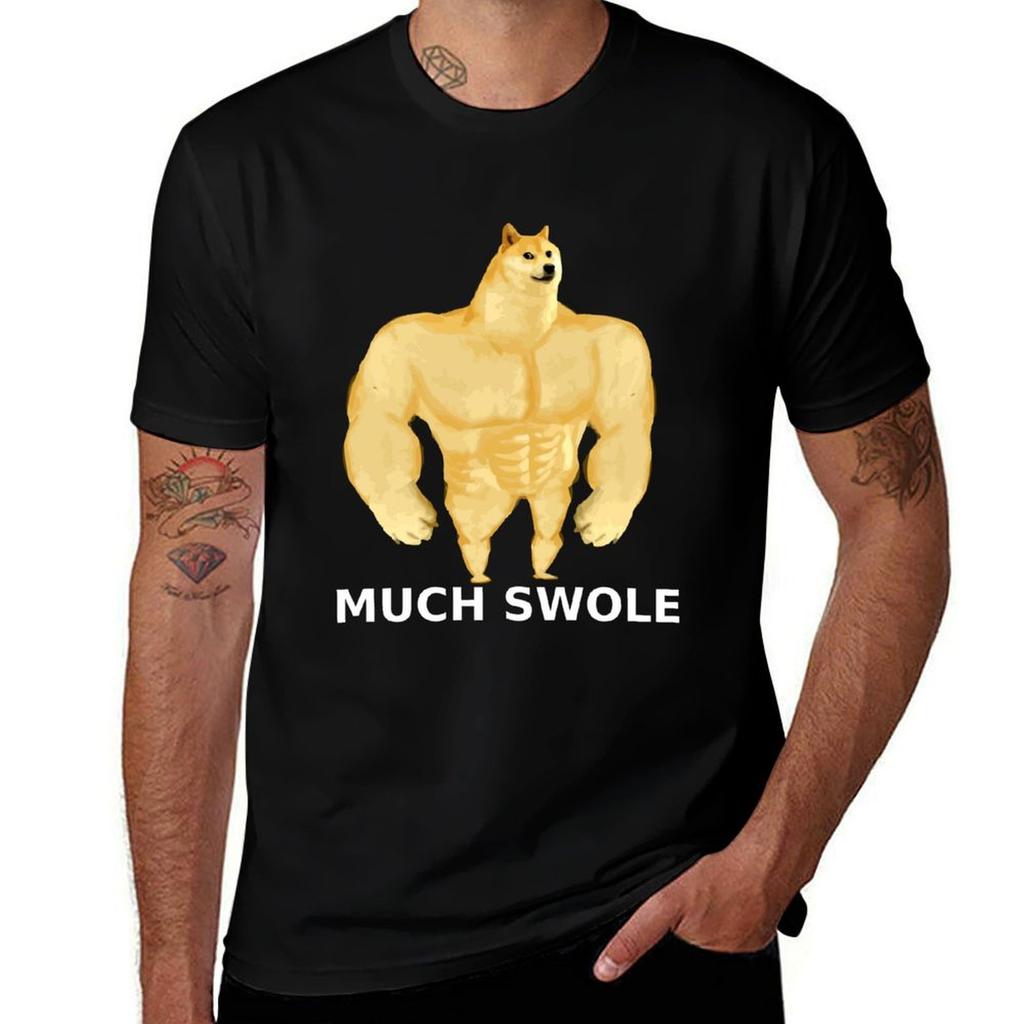 Swole Doge Buff Doge Much Swole Tshirt T Shirts With Prints Tshirt