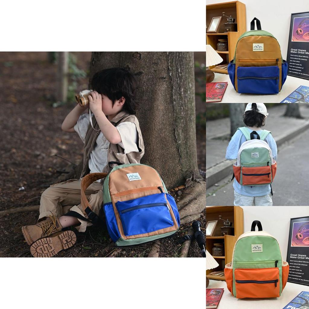 Kindergarten Kids Backpack With Breathable Nylon Material For Daily Use