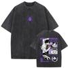Washed Vintage Anime Hunter X Hunter T-shirts Manga Gon Freecss Graphic T Shirts Men Women Retro Cartoon Oversized Streetwear