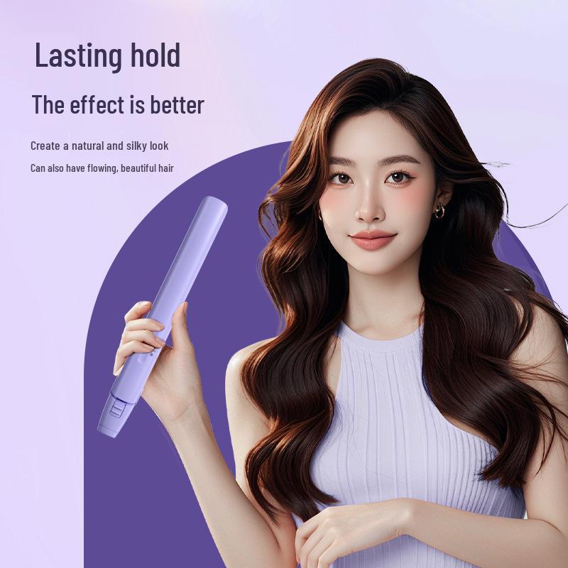 2025 Anti-Scald Wet/Dry Straightener & Curler - Damage-Free Clamping Plate for Household Use