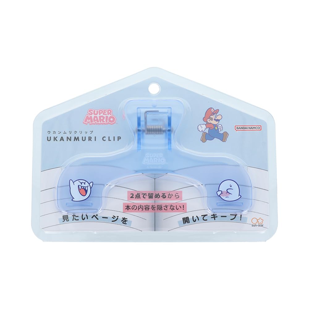 

Канцелярские товары Super Mario Книга Уканмури S3625656 Sun-Star Скрепка, Скрепка, Тереза,