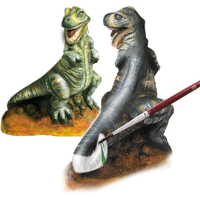 Moulage Et Peinture - SES CREATIVE - T-Rex - Dinosaure En Plâtre 3D
