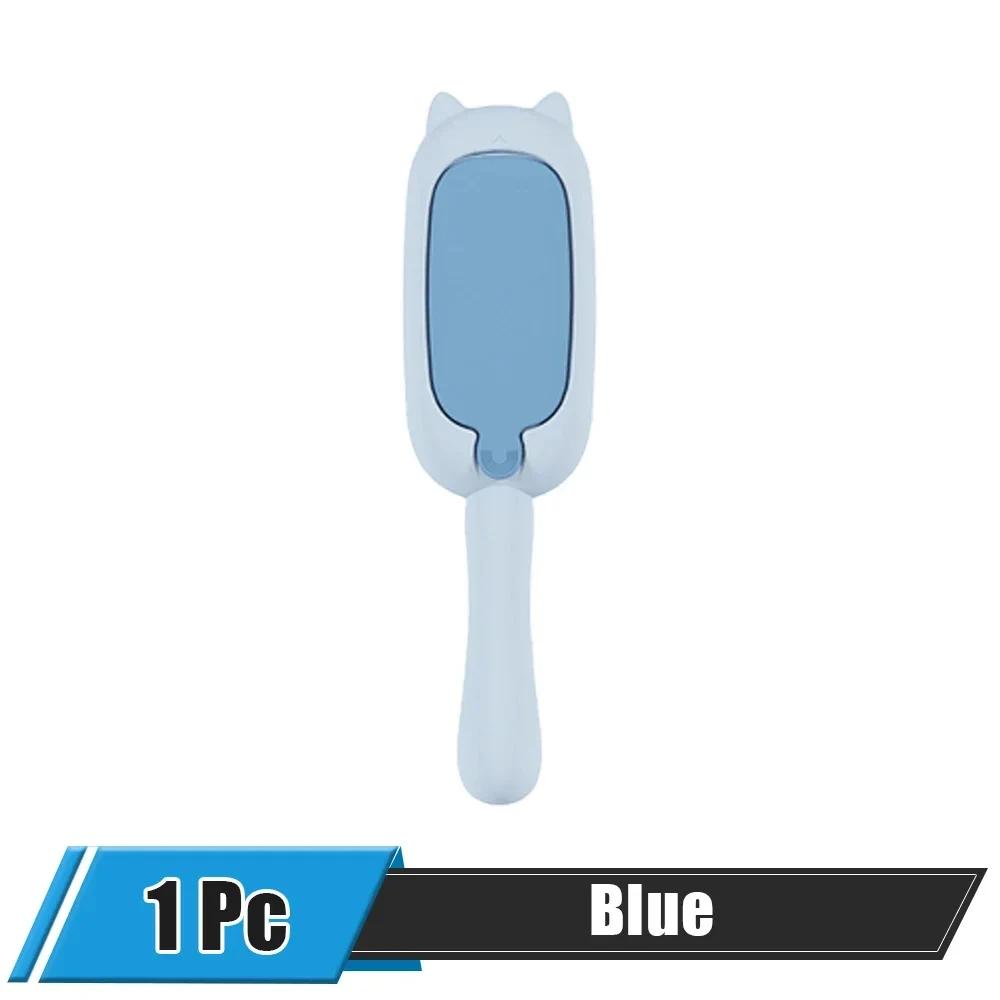 

Portable Multi-Purpose Pet Hair Removal Brush Cotton Fleece Roller Sweater Dog Sofa Clothes Cat Scraper Cleaning Tools синій