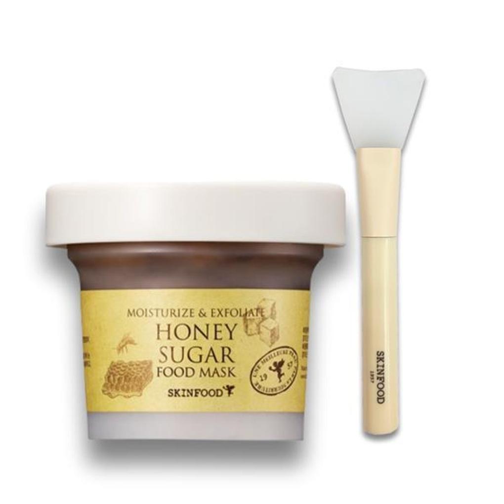 Маска Skinfood Honey Sugar Food 120 г + 1 смываемая силиконовая щеточка
