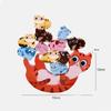Children's Wooden Animal Balance Stacking High Toys Focus Fine Motor Training Balance Game Educational Toy Stacking Blocks