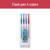 Flip-Top PP Box Color Gel Pen Set for Students
