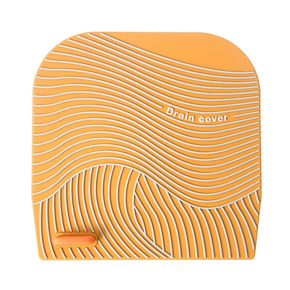 Soft Floor Drain Cover Insect-proof Sink Seal Mat Portable Sewer Pipe Cover Bathroom Accessories