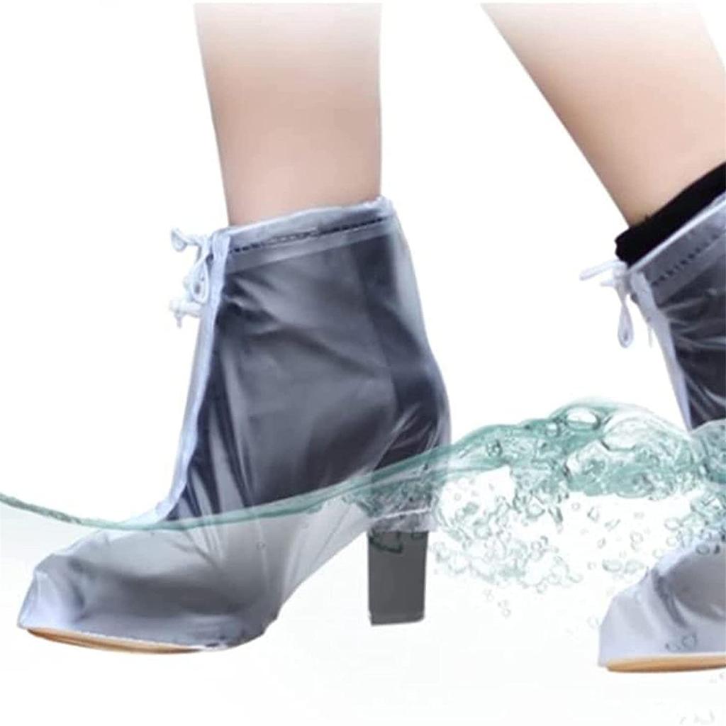 Riemchensandalen Regentag Schuhüberzieher High Heels Schuhüberzieher