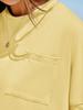 Womens Oversized Crop T Shirt Short Sleeve Workout Tee With Side Pockets