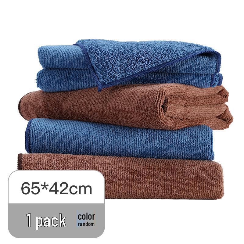 

Thickened Absorbent Car Wash & Cleaning Towel - Lint-Free, Multi-Purpose Cloth for Cars, Floors, Furniture, and Scouring Pad