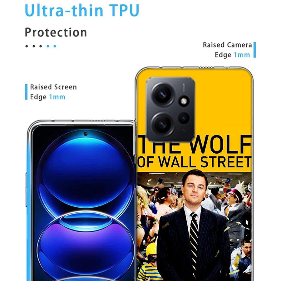 The Wolf of Wall Street Movie Phone Case For Redmi Note 14 15 Pro 5G 13 12 Pro Plus 11 11T 11E 11S 10 Pro 10S 9 9S Cover Cell Cl