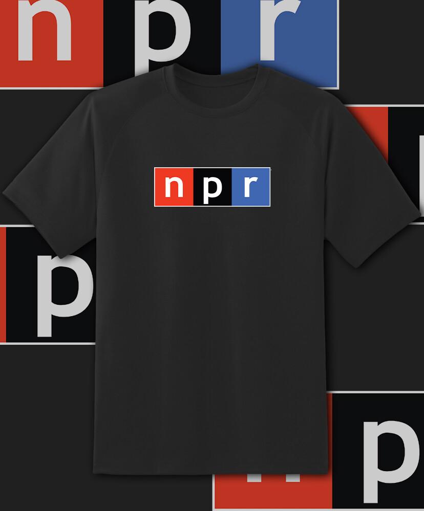 Футболка с логотипом компании NPR, винтажная, ретро, для молодежи M - для взрослых 6XL! 4XL