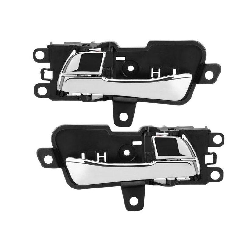 Car Interior Door Handle Chrome Inside Inner Open Handles for Hyundai Sonata YF 2011-2014 Auto Parts 826103S010 826203S010