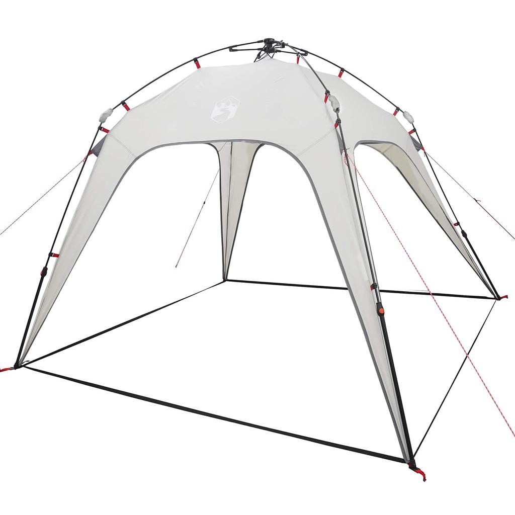 4 Person Instant Tent with Quick Release System and Grey Roof