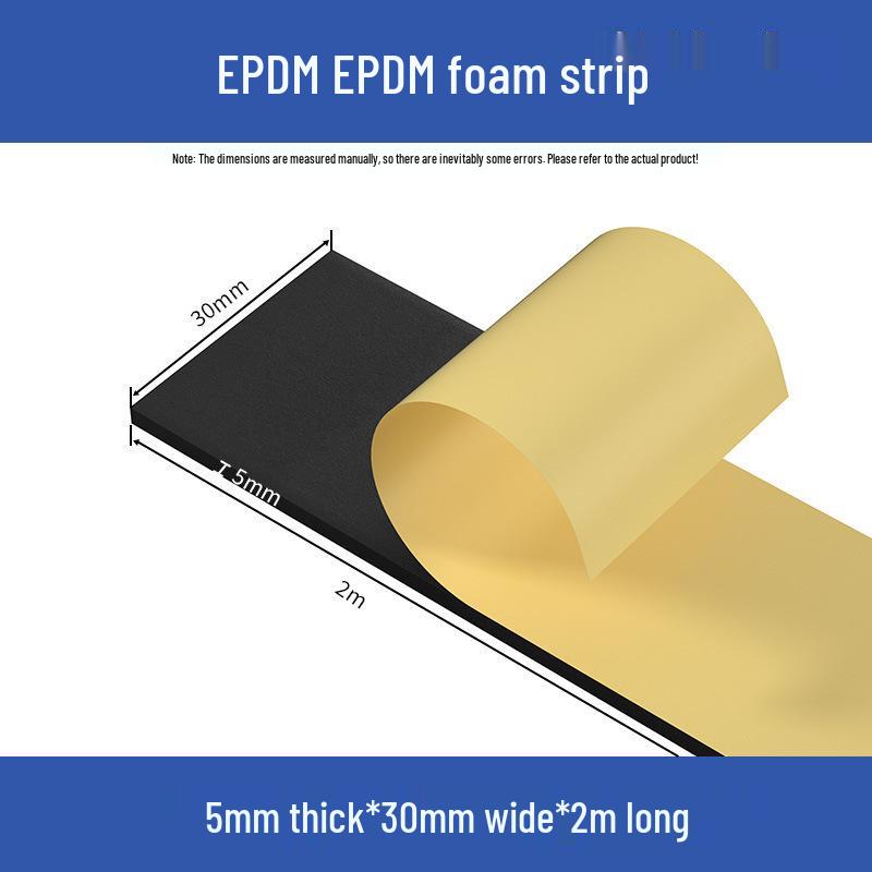 Self-adhesive EPDM Foam Sealing Strip for Cabinets and Electrical Boxes