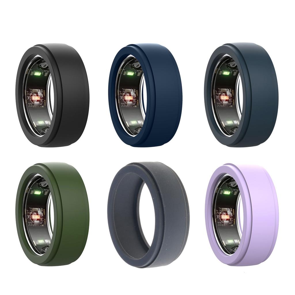 Soft Silicone Rings Cover Intelligent Rings Protector Sleeve for Rings Generation 3 Scratch-proof Protective Case Skin
