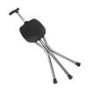 Walking Stick Three Legged Stool Cane Stool Hiking Walking Stick Aluminum Alloy Folding Chair Cane