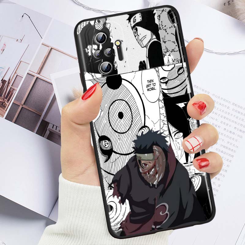 

Аниме Наруто в стиле манга для Xiaomi Redmi Note 11 10S 10 9T 9S 9 8T 8 7 6 Pro Plus Max 5G черный мягкий чехол для телефона Funda Capa Redmi Note 6 Pro