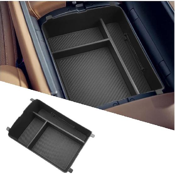 Ruiya (3PCS) 2026 Palisade Console Organizer For Hyundai Palisade 2026 Accessories Under & Double Layer Armrest Box Compatible With 2026 Hyundai