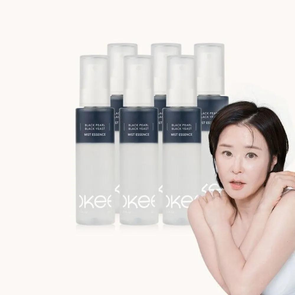 

[Oki Beauty] Эссенция-мист «Черный жемчуг и черные дрожжи» 80 мл, 6 шт.