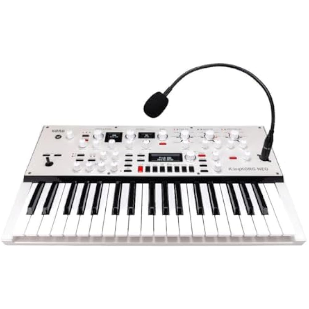 KORG virtual analog synthesizer KingKorg NEO with vocoder function, 37 keys