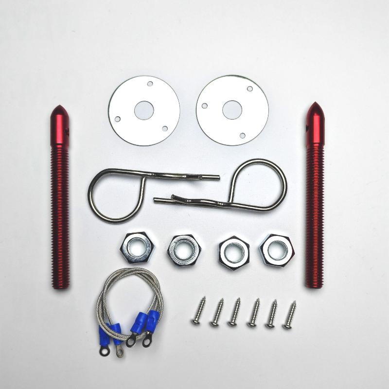 Bonnet Hood Pin Hood Pin Lock Bonnet Hood Pin Pins Lock Kit For Racing Sport Car Hood Pin Lock A5