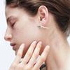 Axis Stud Earrings (Center Axis)