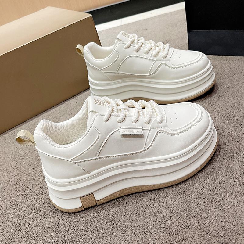 Fashion 2025 Platform Shoes Women Sneakers Platform Vulcanized Shoes Fashion Comfortable Women's Shoes Casual Sneakers Tenis