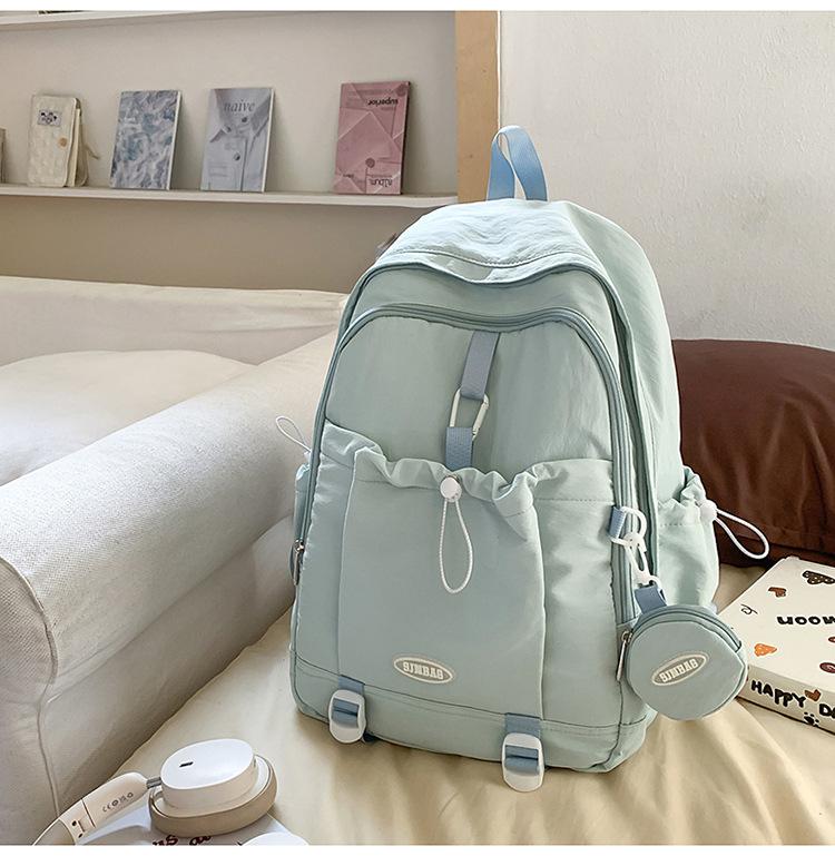Zaino semplice zaino versatile femminile ins giapponese borsa per studenti zaino per scuola media scuola superiore grande capacità campus zaino dolce