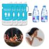 Portable Emergency Urinal Bags 800ML Disposable Travel Vomit Bag with Handle Outdoor Camping Mobile Toilet Pee Bag for Men Women