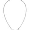 TOU [Silver925] WE010 Silver ball layered necklace