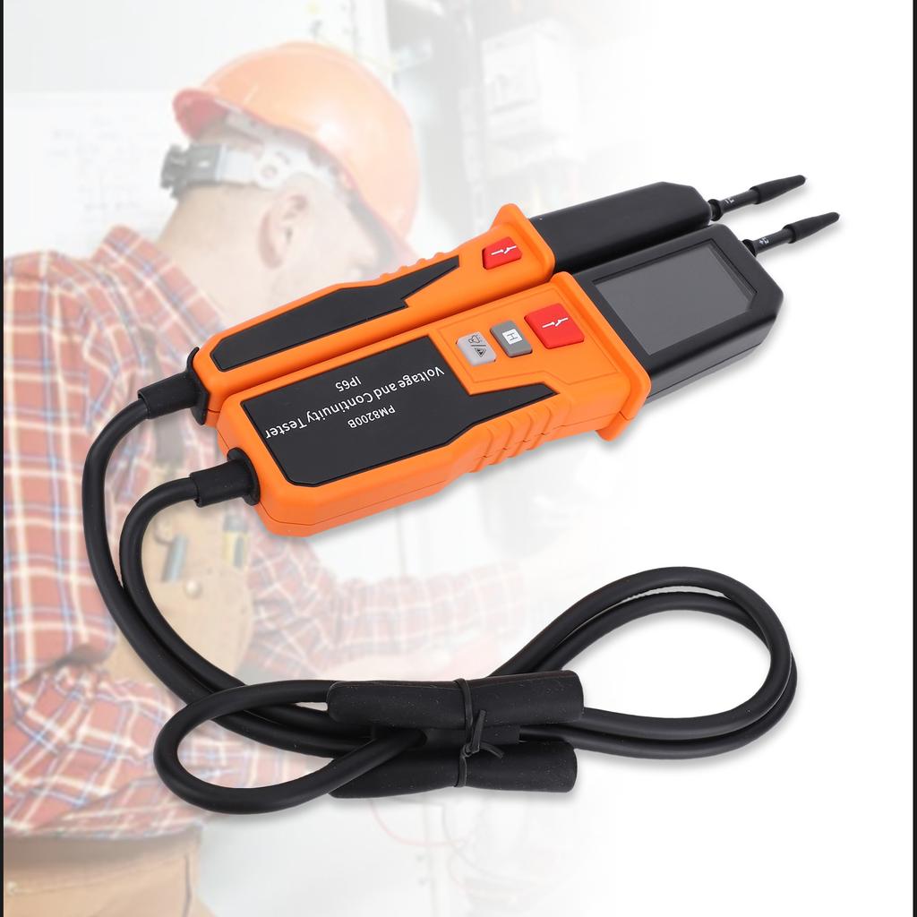 Voltage and Continuity Tester, 12V 1000V AC DC Auto Ranging, Multifunctional Waterproof Digital Circuit Tester,