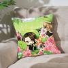 Anime Hakuoki Pillow Case Cushion Cover Soft Cute Throw Pillow Case For Car Sofa Pillowcase Polyester With Zipper