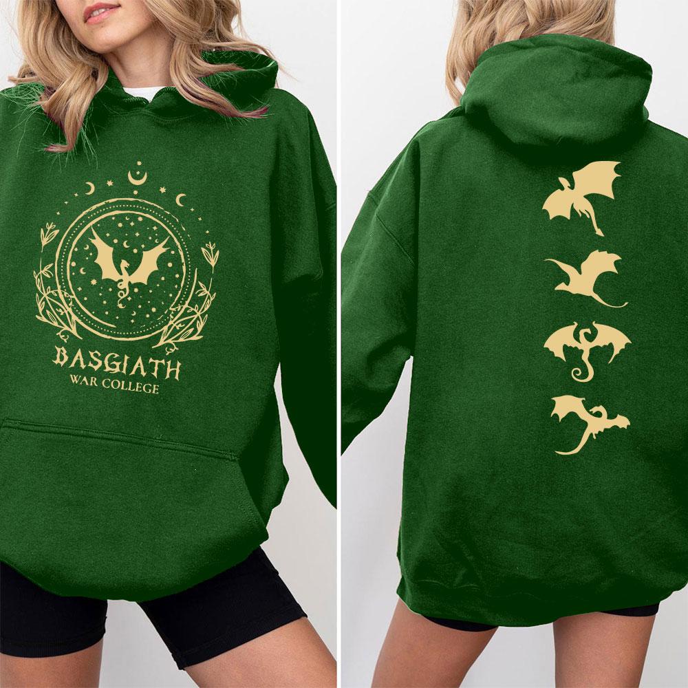 College Women Sweatshirt Bookish Fourth Wing Sweatshirt Dragon Rider Hoodie Rebecca Yoros Unisex Hoody