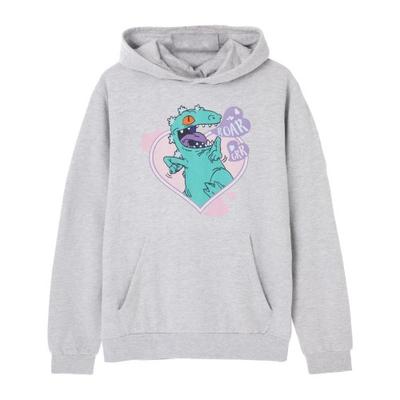 Rugrats Womens/Ladies Love Reptar Marl Hoodie