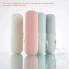 Portable Toothbrush Holder with Toothpaste Storage – Travel Bathroom Cup Case Organizer for Toiletries On-the-Go
