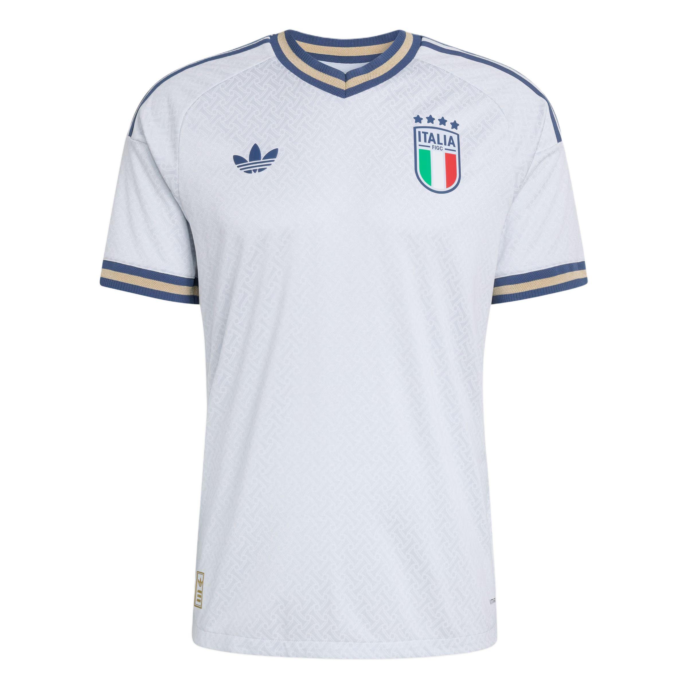 Adidas Originals Authentic Italy National Team 2026 World Cup Away Climacool Quick-Dry Pullover Short Sleeve Football Shirt Men tops JL6938 4XL
