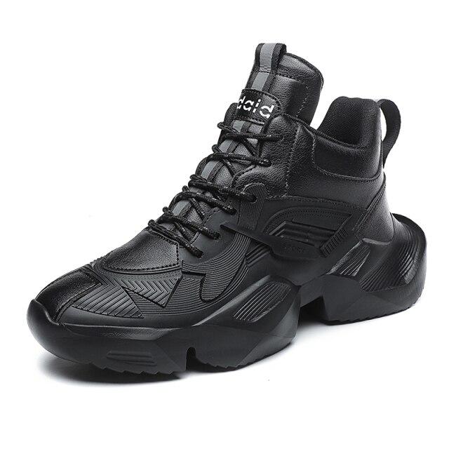 

Мужская обувь Кроссовки на массивной подошве Дизайнерская модная повседневная обувь для ходьбы Мужская спортивная обувь для бега Кроссовки для тенниса Легкие дышащие 46 чёрный