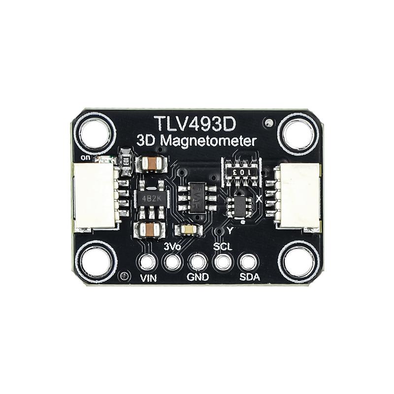 TLV493D Three-axis Magnetometer Module With 1MBit/s 12 Bit Resolution I2C Interface for STEMMA QT Qwiic 3D Detection