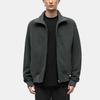New Balance Jackets Unisex Gray Stand Collar Moderate Other 6DD39111-DKG