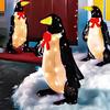 Weihnachtsdekoration leuchtender Pinguin für Heimdekoration, Außenhof