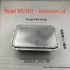 Disposable Rectangular Aluminum Foil BBQ Pans with Lids