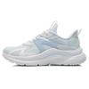 New LiNing Liuyun Anti Slip Wear Resistant Low Top Running Shoes Women's Light Blue AGLR036-4