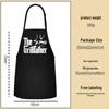 Creative Letter Print Kitchen & BBQ Neck Apron