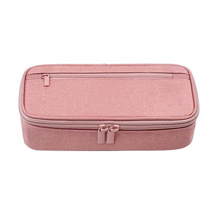 Double-Layer Oxford Cloth Pencil Case for Primary School Students, Large Capacity, Stylish Design