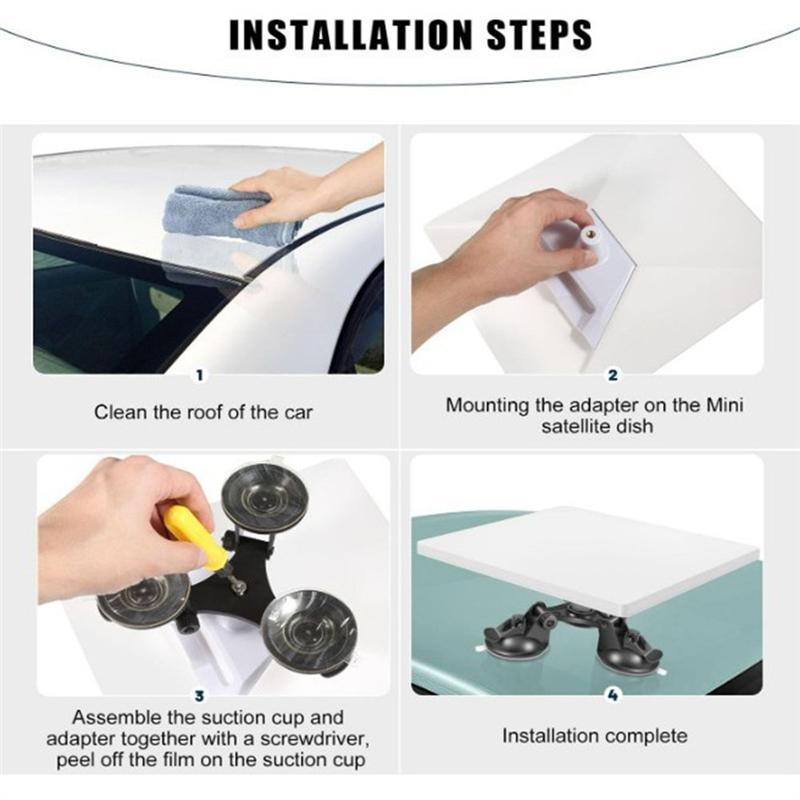 AB34-Установка присосок на крышу Держатель на присоске Держатель присоски на крышу Улучшенное основание присоски для крыши