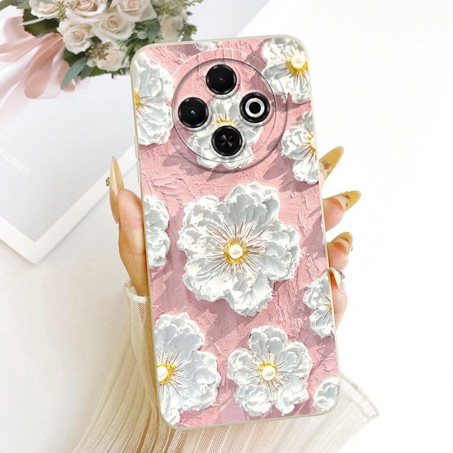 For Tecno Spark 30C  Pro Case Shockproof Soft Silicone Matte Back Cover For Tecno Spark30 30 C  Phone Cases New Design Couqe