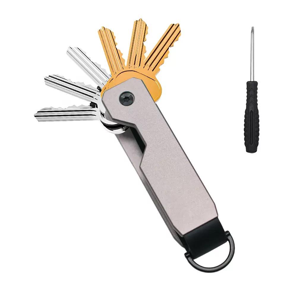

Aluminum Alloy Multifunctional Key Organizer Clip