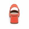 Zapato Destalonado De Tacón Bajo Para Mujer, Color Naranja. Montevita Veronaza 105303